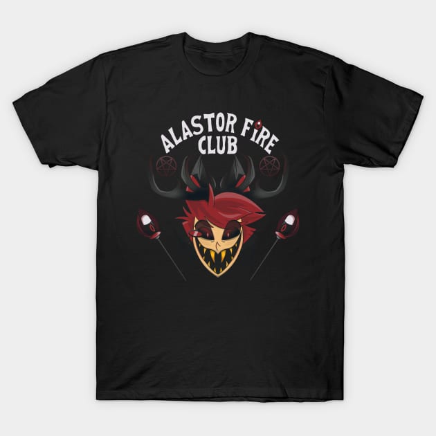 Alastor fire club T-Shirt by aStro678